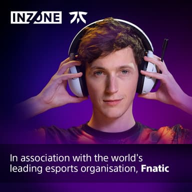 Sony Inzone H5 trådløst gaming headset (hvit)