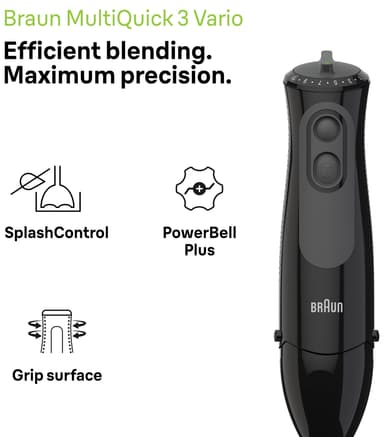 Braun MultiQuick 3 Stavmikser MQ3135BK