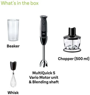 Braun Multiquick 5 Vario Stavmikser MQ5235BK