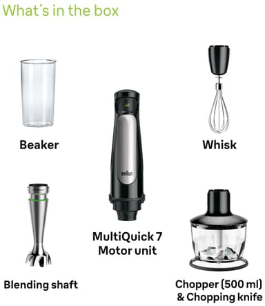 Braun Multiquick 7 Stavmikser MQ7035X