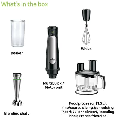 Braun Multiquick 7 Stavmikser MQ7075X