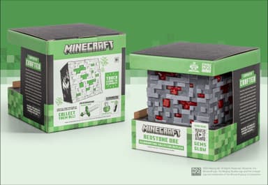 Minecraft Redstone Ore dekorativt lys