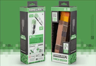 Minecraft Torch dekorativt lys