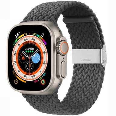 Flettet klokkerem Apple Watch Ultra 2 (49mm) - Skygrey