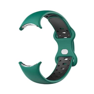 Twin klokkereim Google Pixel Watch 2 - Grønn/sort