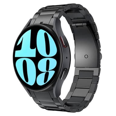 Armbånd titan No-Gap Samsung Galaxy Watch 6 (40mm) - Svart