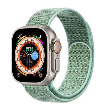 Nylon klokkerem Apple Watch Ultra 2 (49mm) - Marine Green