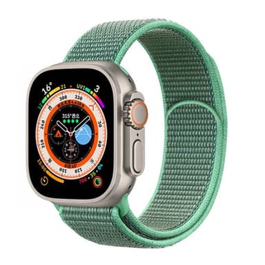 Nylon klokkerem Apple Watch Ultra 2 (49mm) - Spearmint