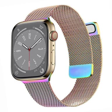 Milanese klokkerem Apple Watch 9 (41mm) - Rainbow