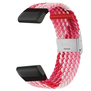 Flettet klokkereim Garmin Quatix 6 - Gradientred