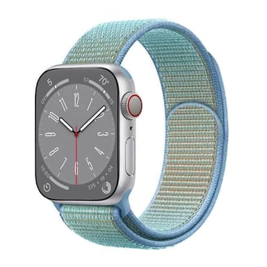 Nylon klokkerem Apple Watch 9 (45mm) - Corn flower