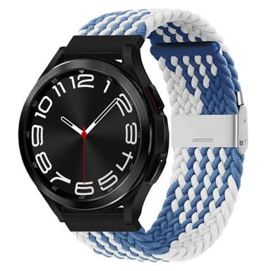 Flettet elastisk armbånd Samsung Galaxy Watch 6 Classic (43mm) - blue