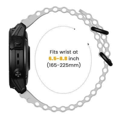 Ocean klokkereim Garmin Tactix 7 Pro - Hvit