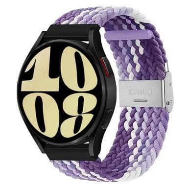 Flettet elastisk armbånd Samsung Galaxy Watch 6 (44mm) - gradientpurp