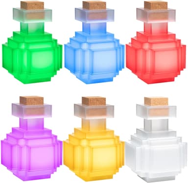 Minecraft Potion Bottle dekorativt lys