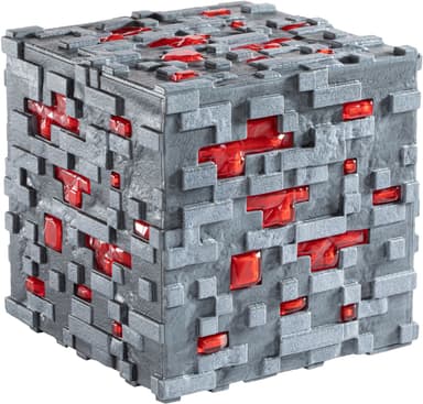 Minecraft Redstone Ore dekorativt lys