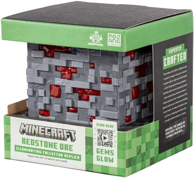 Minecraft Redstone Ore dekorativt lys