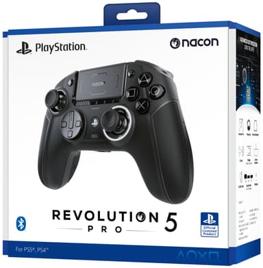 Nacon Revolution 5 Pro PlayStation 5/4 kontroller (sort)