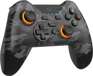 Gioteck WX-4 Plus Nintendo Switch trådløs kontroller (mørk kammo)