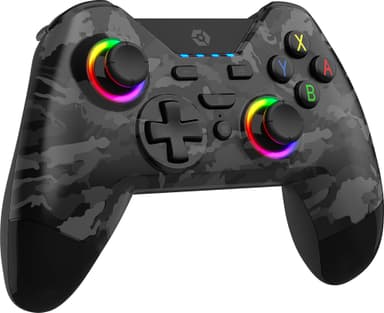 Gioteck WX-4 Plus Nintendo Switch trådløs kontroller (mørk kammo)