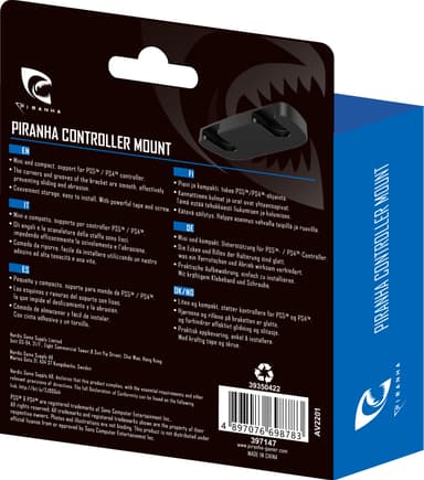 Piranha PlayStation 5/4 kontrollerfeste