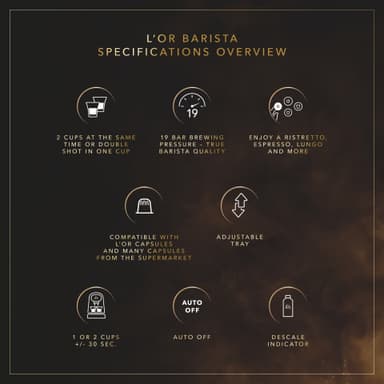 L’Or Barista Sublime kapselmaskin 4061130