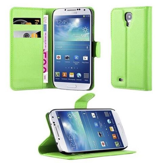 Samsung Galaxy S4 lommebokdeksel etui (grønn)