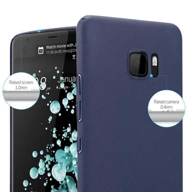 HTC U ULTRA Hardt Deksel Cover (blå)