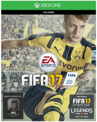 Xbox One S 1 TB FIFA 17 eksklusiv pakke (hvit)