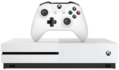 Xbox One S 1 TB FIFA 17 eksklusiv pakke (hvit)