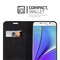 Samsung Galaxy NOTE 5 lommebokdeksel case (svart)