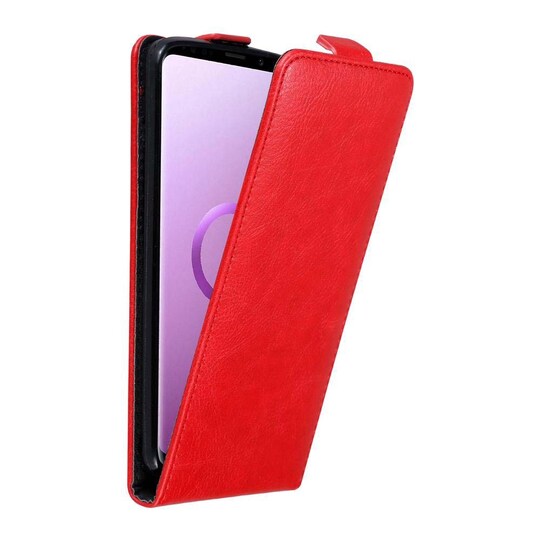 Samsung Galaxy S9 PLUS deksel flip cover (rød)