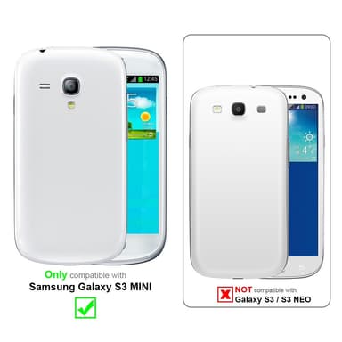 Samsung Galaxy S3 MINI deksel flip cover (svart)