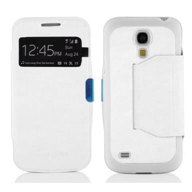 Samsung Galaxy S4 MINI lommebokdeksel etui (hvit)