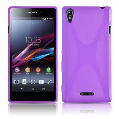 Sony Xperia T3 Deksel Case Cover (lilla)