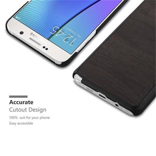 Samsung Galaxy NOTE 5 Hardt Deksel Case (svart)