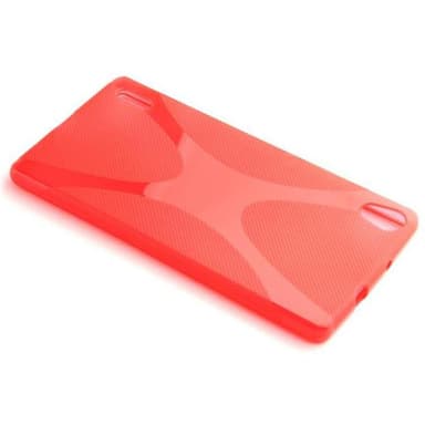 Huawei ASCEND P7 Deksel Case Cover (rød)