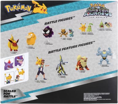 Pokemon Master Journeys Battle Action Figure 5-pk