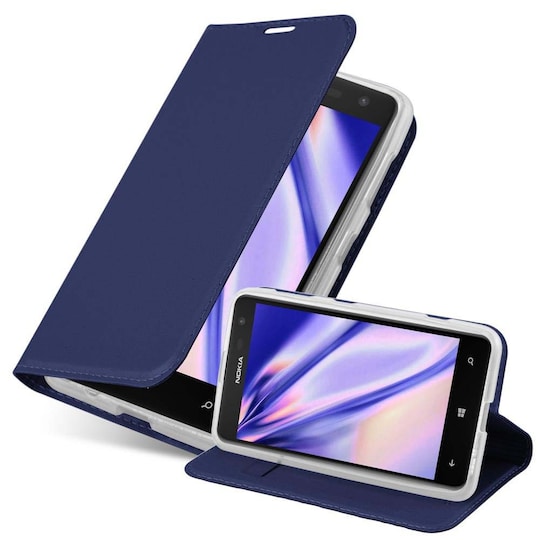 Nokia Lumia 625 lommebokdeksel etui (blå)