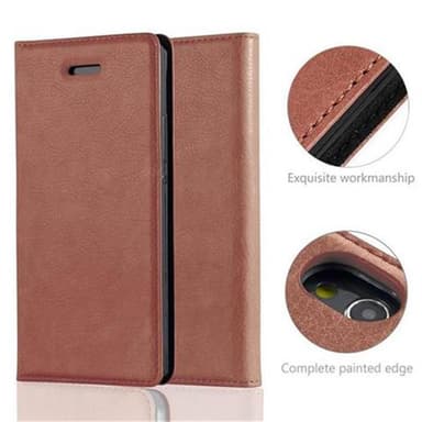 Huawei ASCEND P7 lommebokdeksel case (brun)