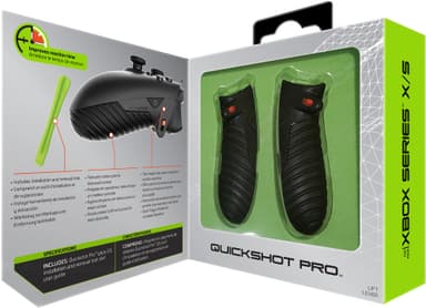 Bionik Quickshot Pro Xbox Series X/S kontrollergrep (sort)