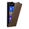 Nokia Lumia 925 deksel flip cover (brun)