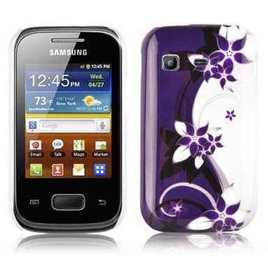 Samsung Galaxy POCKET Hardt Deksel Case (lilla)