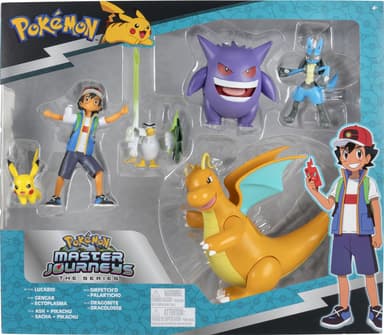 Pokemon Master Journeys Battle Action Figure 5-pk