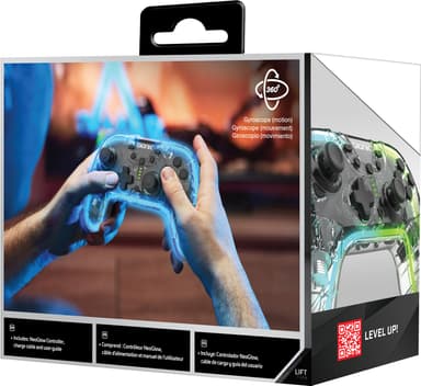 Bionik Neoglow Nintendo Switch trådløs kontroller