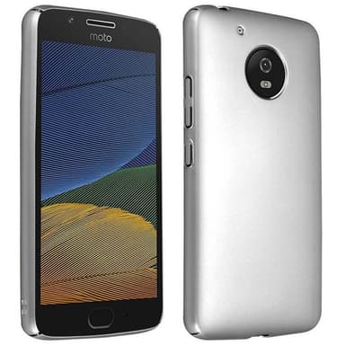 Motorola MOTO G5 Hardt Deksel Case (sølv)