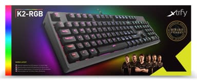 Xtrfy K2 Gaming RGB LED tastatur