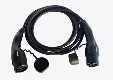 Teison Laddkabel till Elbil, Typ2 till Typ2, 5M, 32A, 1-Fas, 7kW