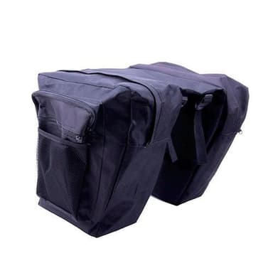 Forever Outdoor Double bike pannier for the carrier black