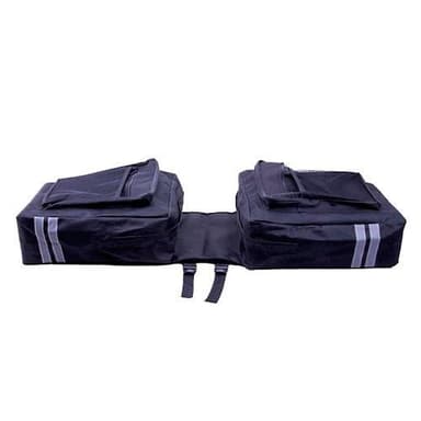 Forever Outdoor Double bike pannier for the carrier black